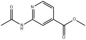 4-Pyridinecarboxylicacid,2-(acetylamino)-,methylester(9CI)