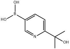 6-(2-HYDROXYPROPAN-2-YL)PYRIDIN-3-YLBORONIC ACID
