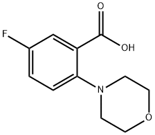 5-Fluoro-2-morpholinobenzoic Acid