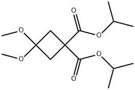 Diisopropyl 3,3-dimethoxycyclobutane-1,1-dicarboxylate