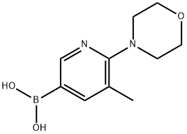 5-methyl-6-morpholinopyridin-3-ylboronic acid