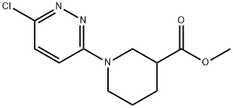 Methyl 1-(6-Chloro-3-pyridazinyl)piperidine-3-carboxylate