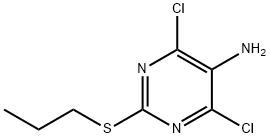 4,6-dichloro-2-propylthiopyrimidine-5-amine