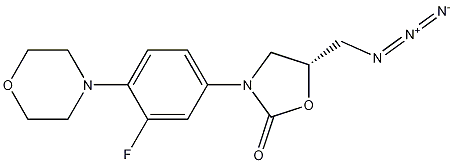 (R)-5-(Azidomethyl)-3-[3-fluoro-4-(4-morpholinyl)phenyl]-2-oxazolidinone