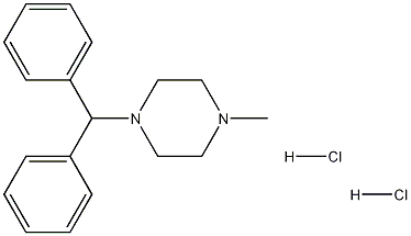 Piperazine, 1-diphenylmethyl-4-methyl-, dihydrochloride