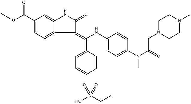 Nintedanib Ethanesulfonate Salt