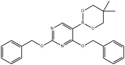 2,4-BIS-(BENZYLOXY)-5-(5,5-DIMETHYL-[1,3,2]-DIOXABORINAN-2-YL)PYRIMIDINE