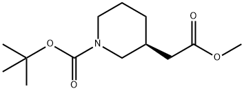 (S)-1-Boc-3-piperidineacetic acid methyl ester