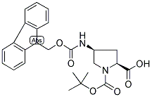 (2S,4S)-FMOC-4-AMINO-1-BOC-PYRROLIDINE-2-CARBOXYLIC ACID
