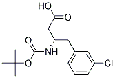 (S)-3-(Boc-amino)-4-(3-chlorophenyl)butyric acid