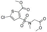 N-[[5-Chloro-2-(Methoxycarbonyl)-3-Thienyl]Sulfonyl]-N-Methylglycine Methyl Ester