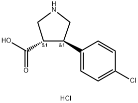 (TRANS)-4-(4-CHLORO-PHENYL)-PYRROLIDINE-3-CARBOXYLIC ACID-HCL