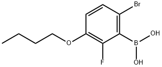6-BROMO-3-BUTOXY-2-FLUOROPHENYLBORONIC ACID