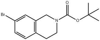 TERT-BUTYL 7-BROMO-3,4-DIHYDROISOQUINOLINE-2(1H)-CARBOXYLATE