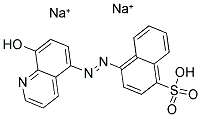 4-(8-HYDROXY-5-QUINOLYLAZO)-1-NAPHTHALENESULFONIC ACID DISODIUM SALT