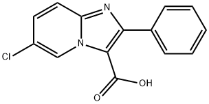 6-CHLORO-2-PHENYLIMIDAZO[1,2-A]PYRIDINE-3-CARBOXYLIC ACID