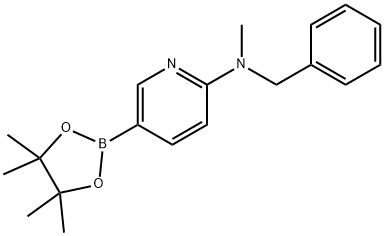 2-(BENZYLMETHYLAMINO)PYRIDINE-5-BORONIC ACID PINACOL ESTER