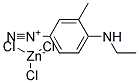 4-(ethylamino)-m-toluenediazonium trichlorozincate