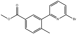 3-(6-Bromo-pyridin-2-yl)-4-methyl-benzoicacidmethylester