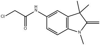 5-CHLOROACETAMIDO-2-METHYLENE-1,3,3-TRIMETHYLINDOLINE