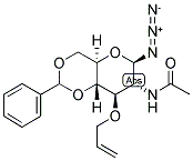2-ACETAMIDO-3-O-ALLYL-4,6-O-BENZYLIDENE-2-DEOXY-BETA-D-GLUCOPYRANOSYL AZIDE