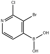 3-BROMO-2-CHLOROPYRIDINE-4-BORONIC ACID