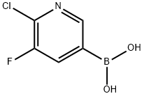 2-CHLORO-3-FLUOROPYRIDINE-5-BORONIC ACID