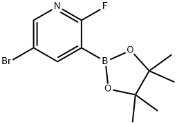 5-BROMO-2-FLUORO-3-(4,4,5,5-TETRAMETHYL-[1,3,2]-DIOXABOROLAN-2-YL)PYRIDINE