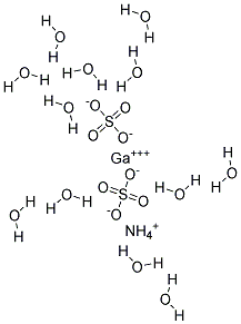 Ammonium gallium sulfate dodecahydrate