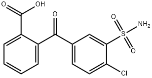 2-(4-chloro-3-sulphamoylbenzoyl)benzoic acid