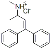 CITALOPRAM RELATED COMPOUND F (200 MG) (DIMETHYL-(1-METHYL-3,3-DIPHENYL-ALLYL)-AMINE HYDROCHLORIDE)